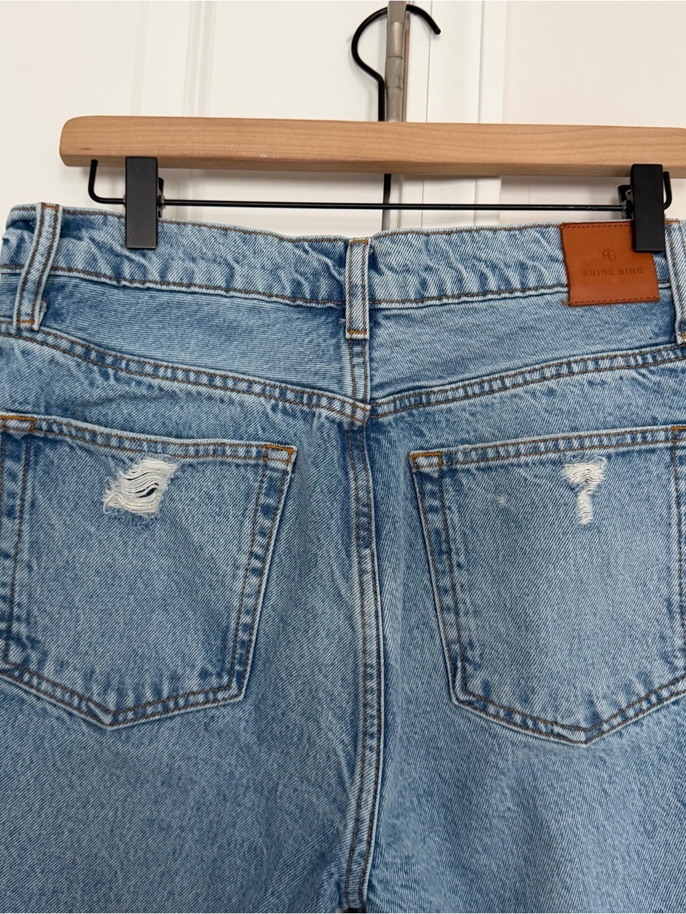 Anine Bing Gavin Jeans - Washed Blue - Picture 8 of 11